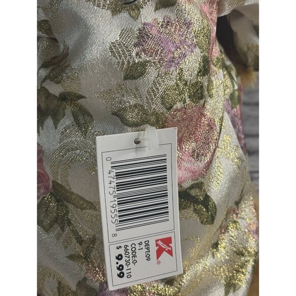 Vintage Kmart Pink Christmas Santa Holiday Centerpiece/ Tree Topper / Decor 13” - Picture 5 of 13